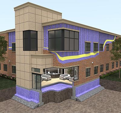 Picture of WALLTITE Commercial example 