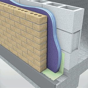 WALLTITE cavity wall view