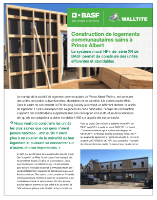 Price Albert Case Study file