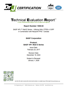 DrJ Report - BASF Corporation - BASF HP+ Wall E Series